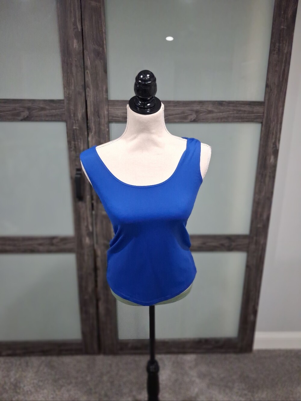 Chicos  Sleeveless Microfiber Scoop Neck Tank Size 0 / Sm NWT